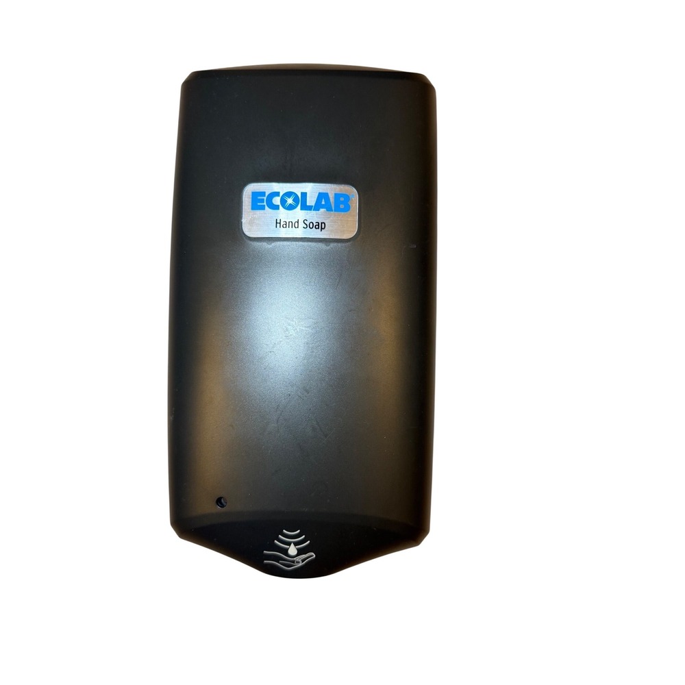 Ecolab Automatic Soap Dispenser Wall‎ Mount Black Sensor Activated